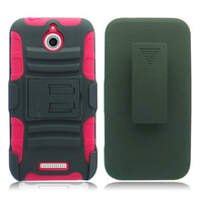 HTC DESIRE 510 RED ECLIPSE COMBO HOLSTER CASE