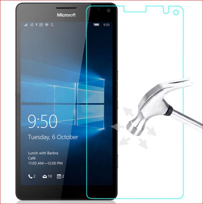 NOKIA LUMIA 650 CLEAR TEMPERED GLASS SCREEN PROTECTOR