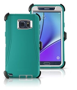 SAMSUNG GALAXY NOTE 5 GUARDIAN TEAL COLOR CASE