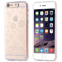 APPLE iPHONE 5/5S LIGHT UP SNOWFLAKE DESIGN CASE