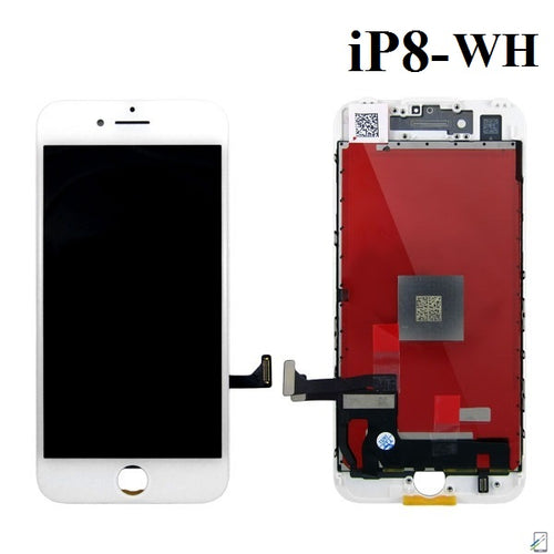 Apple iPhone 8 White (4.7'') Lcd Touch Screen Assembly Replacement