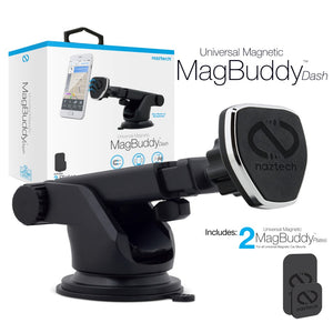 PREMIUM MAGBUDDY BLACK DASH / WINSHIELD ADJUSTABLE ARM MOUNT