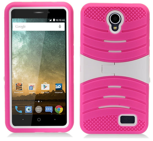 ZTE PRESTIGE 2/N9136/MAVEN 3/OVERTURE 3 GUARDIAN PINK ON WHITE CASE