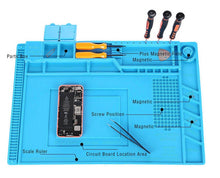 Universal Anti-Static (45 x 30 cm) Cell Phone Repair Mat with Heat Insulation