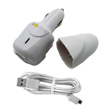 UNIVERSAL SONNE HYBRID 3 IN 1 CAR/WALL CHARGER WITH IPHONE 5 WHITE DATA CABLE***IN RETAIL***