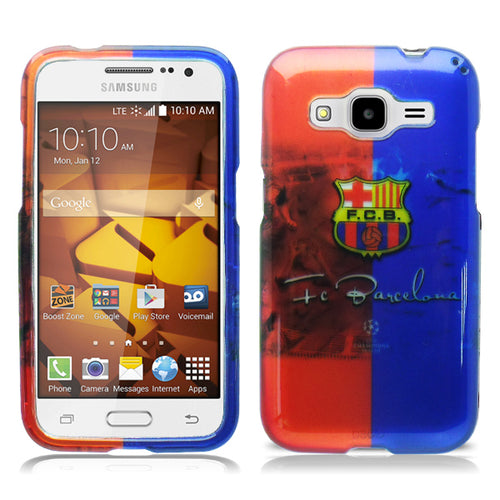 SAMSUNG GALAXY PREVAIL LTE/CORE PRIME/G360 SOCCER SNAP ON CASE