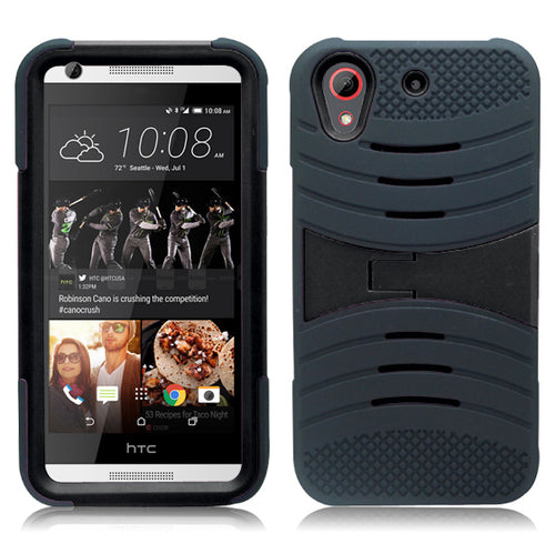 HTC DESIRE 626 GUARDIAN BLACK ON BLACK CASE