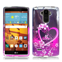 LG STYLO/LS770 EXOTIC LOVE SNAP ON DESIGN CASE
