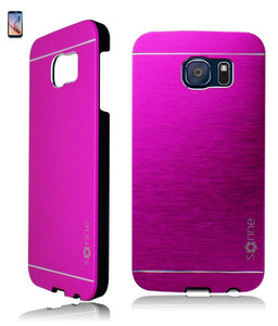 SAMSUNG GALAXY S6 G920 PINK SONNE ALUMINUM BRUSHED CASE