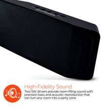 Portable high quality bluetooth speaker with multi-color lights that dance to the beat of your music MSRP $44.99