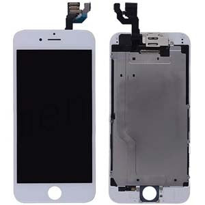 APPLE iPHONE 5S WHITE LCD ASSEMBLY