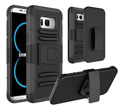 SAMSUNG GALAXY S8 ECLIPSE BLACK COMBO HOLSTER CASE