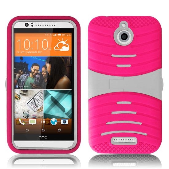 HTC DESIRE 510 GUARDIAN PINK ON WHITE CASE