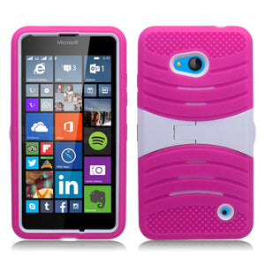 NOKIA LUMIA 640 GUARDIAN PINK ON WHITE CASE