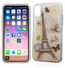 Apple iPhone X (5.8'') Eiffel Tower Anti Gravity Sticky Flex Case