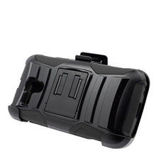 ALCATEL FIERCE 4/5051/POP 4 BLACK ECLIPSE COMBO HOLSTER CASE