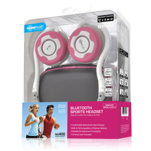 NOISEHUSH NS400 PINK STEREO SPORT BLUETOOTH HEADSET