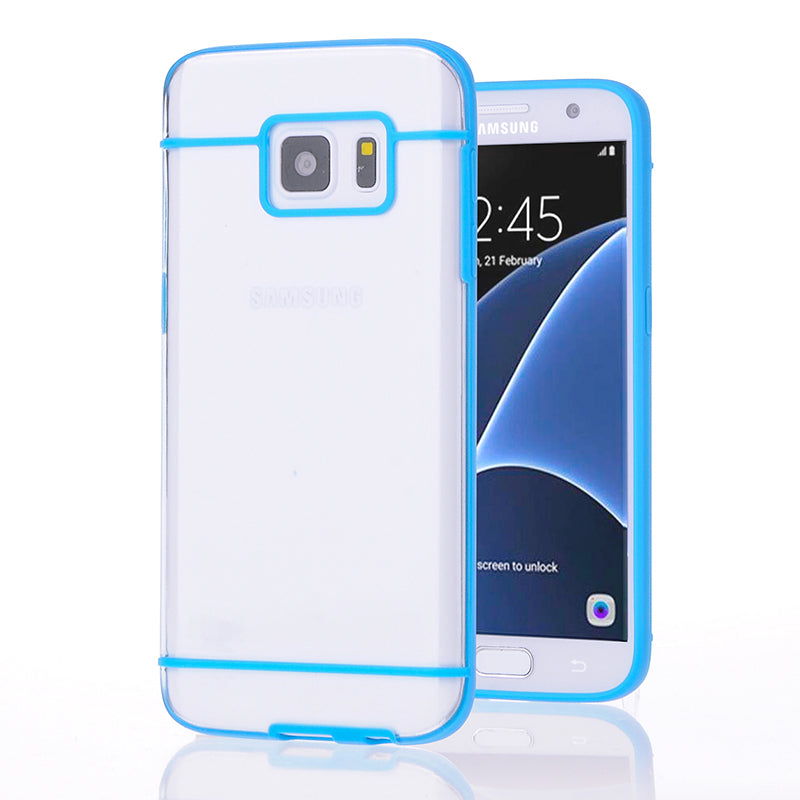 SAMSUNG GALAXY S7/G930 BLUE HYBRID CANDY CASE