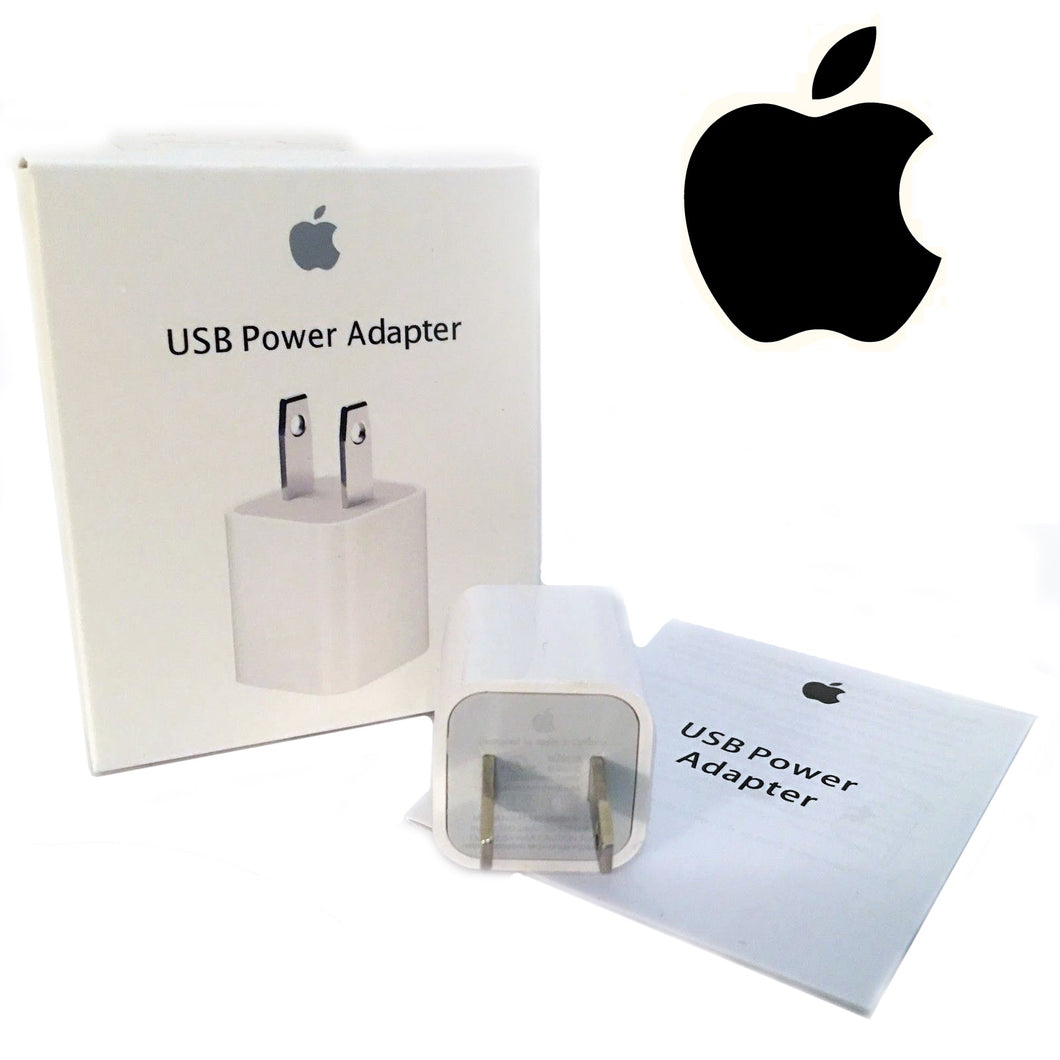 APPLE IPHONE SERIES (TCP-A1385) OEM WHITE CUBE WALL CHARGER IN RETAIL