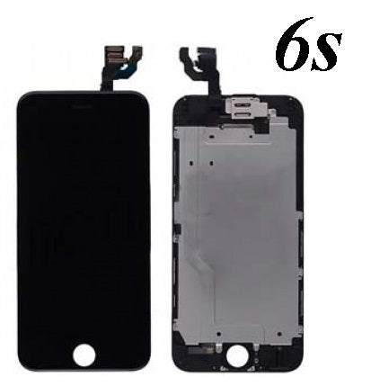 APPLE iPHONE 6S BLACK 4.7'' LCD TOUCH SCREEN DIGITIZER ASSEMBLY REPLACEMENT