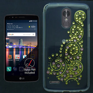 LG STYLO 3 CLEAR BOHEMIAN SRING SPROUT CASE