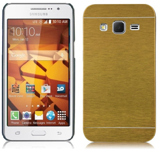 SAMSUNG GALAXY PREVAIL LTE/CORE PRIME/G360 GOLD SONNE BRUSHED ALUMINUM CASE