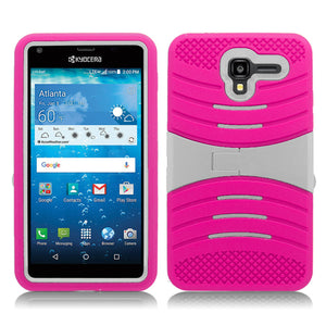 KYOCERA REACH/C6743/VIEW GUARDIAN PINK ON WHITE CASE