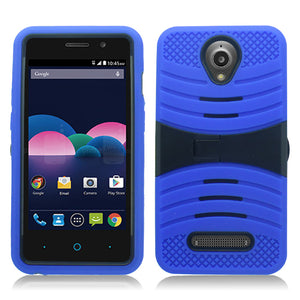 ZTE OBSIDIAN/Z820 GUARDIAN BLUE ON BLACK CASE