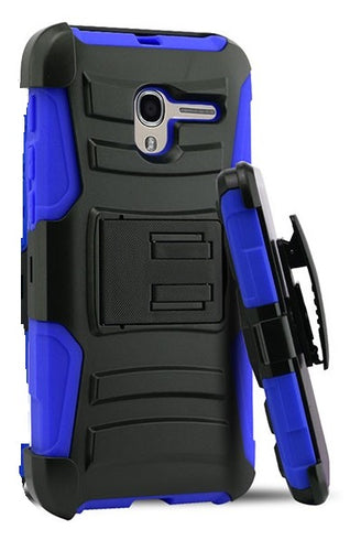 ALCATEL TRU/STELLAR BLUE ECLIPSE COMBO HOLSTER CASE