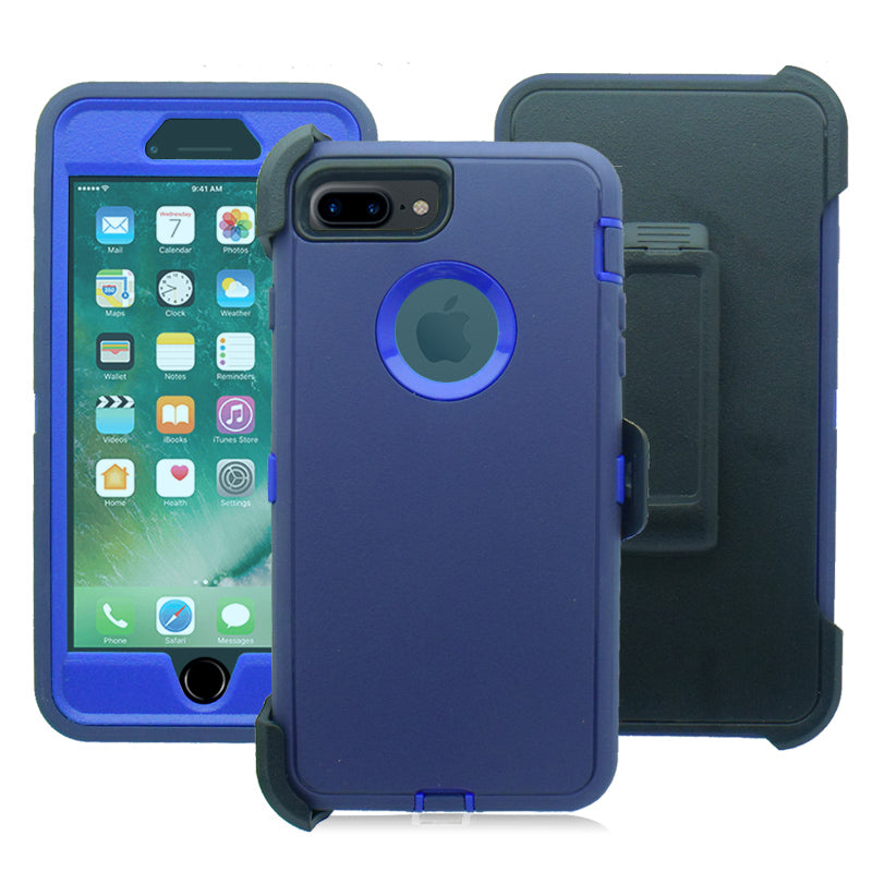 APPLE iPHONE 6S PLUS /7 PLUS /8 PLUS (5.5'') GUARDIAN BLUE ON BLUE CASE