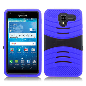 KYOCERA REACH/C6743/VIEW GUARDIAN BLUE ON BLACK CASE