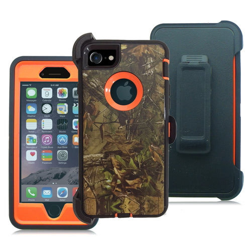 APPLE IPHONE 6S / 7 / 8 (4.7'') GUARDIAN RUGGED CAMOUFLAGE CASE WITH HOLSTER