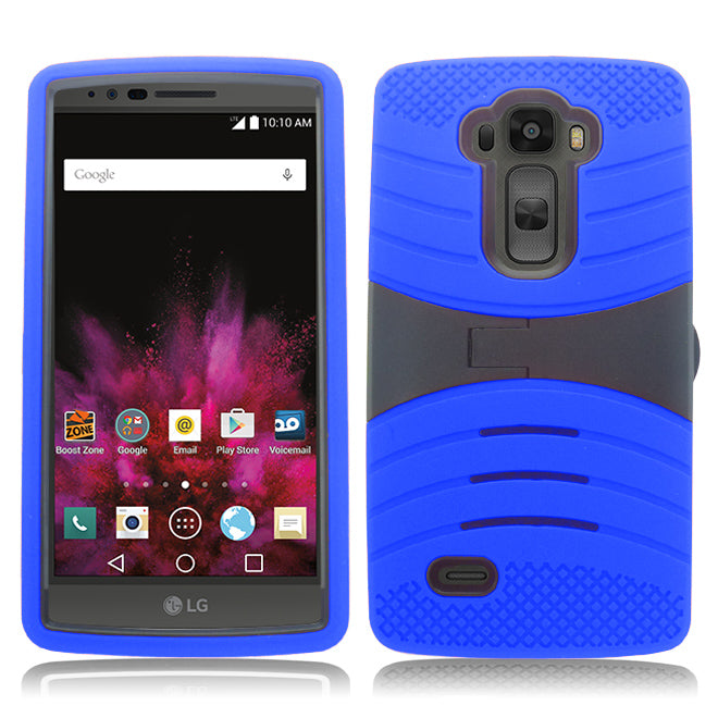 LG FLEX 2 GUARDIAN BLUE ON BLACK CASE