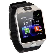 UNIVERSAL SILVER SMART WATCH WITH CAMERA BLUETOOTH