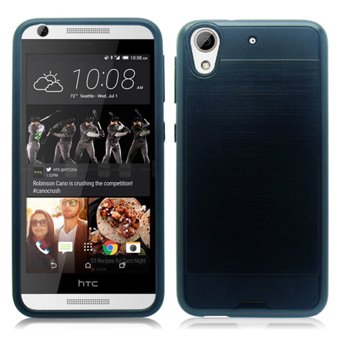 HTC DESIRE 626 BLACK ON BLACK DUO LAYER CASE