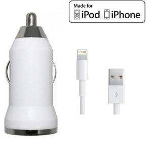 APPLE IPHONE 5s/6s/6s PLUS PREMIUM CAR CHARGERAPPLE IPHONE 5S/6S/6S PLUS USB CAR PLUG WITH MFI DATA CABLE