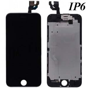 APPLE iPHONE 6 BLACK 4.7'' LCD TOUCH SCREEN DIGITIZER ASSEMBLY REPLACEMENT