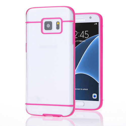 SAMSUNG GALAXY S7/G930 PINK HYBRID CANDY CASE