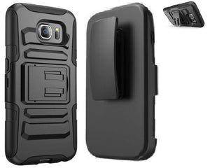 SAMSUNG GALAXY S7/G930 ECLIPSE BLACK COMBO HOLSTER CASE