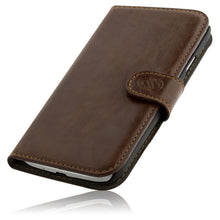 SAMSUNG GALAXY S4 WALLET FASHION BROWN LEATHER CASE