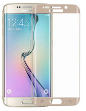 SAMSUNG GALAXY S6 EDGE FULL SCREEN GOLD TEMPERED GLASS SCREEN PROTECTOR