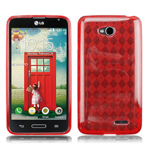 LG OPTIMUS L70/LS620 RED CANDY CASE