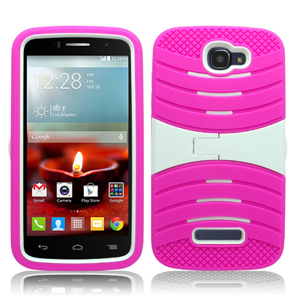 ALCATEL ONE TOUCH FIERCE 2/7040T GUARDIAN PINK ON WHITE CASE