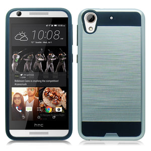 HTC DESIRE 626 GRAY ON BLACK DUO LAYER CASE