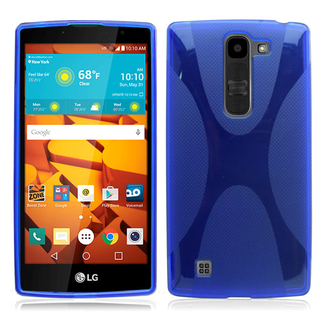 LG VOLT2/LS751/C90 BLUE CANDY CASE