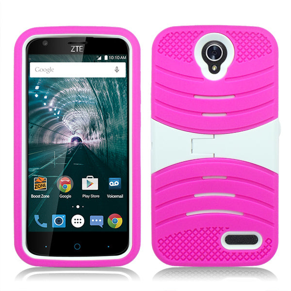 ZTE GRAND X3/Z959/WARP 7/N9519 GUARDIAN PINK ON WHITE CASE