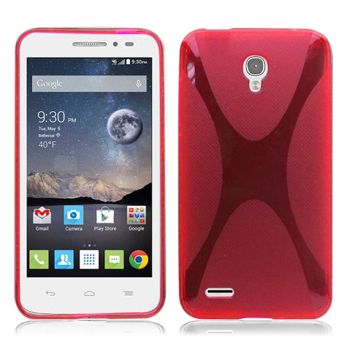 ALCATEL CONQUEST/7046T RED CANDY CASE