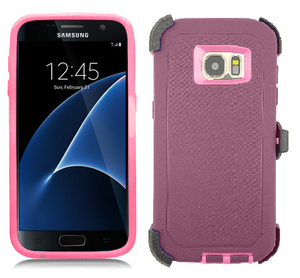 SAMSUNG GALAXY S7/G930 GUARDIAN PLUM COLOR CASE