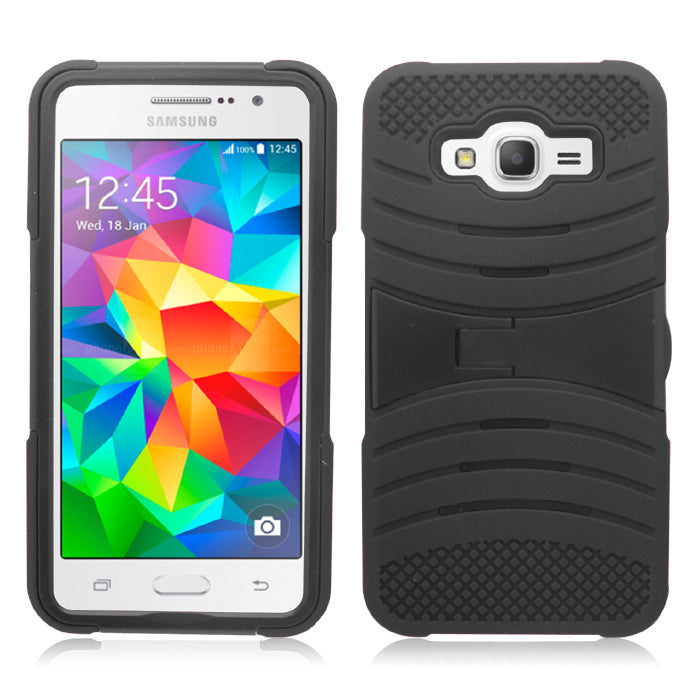 SAMSUNG GRAND PRIME/G530 GUARDIAN BLACK ON BLACK CASE